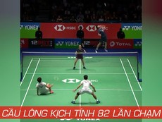 Một trong những pha cầu lông dài và hay nhất thế giới