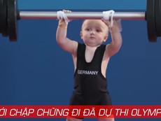 Mới chập chững biết đi đã thi đấu Olympic