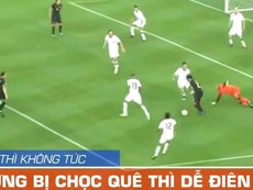 Thua không tức nhưng bị hạ nhục trước khi thủng lưới mới điên