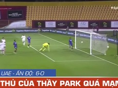 Video UAE thắng đậm Ấn Độ 6-0, cảnh báo đội đầu bảng VN