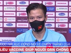 Quế Ngọc Hải xúc động kể điều thầy Park nói với toàn đội trước trận