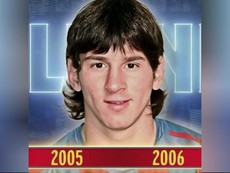 Barcelona làm chân dung Messi từ 2005 đến 2021