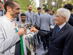 Hình ảnh Ý ăn mừng ở Rome