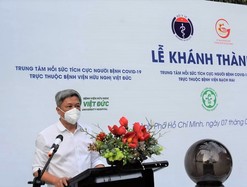 Khánh thành 3 trung tâm hồi sức tích cực người bệnh COVID-19 tại TP.HCM