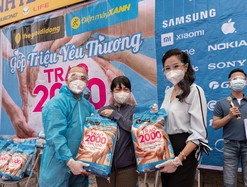 Thế giới di động và Điện máy Xanh hỗ trợ bà con 2.000 tấn gạo