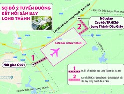 Kiến nghị hỗ trợ 4.130 tỉ làm 2 đường nối sân bay Long Thành
