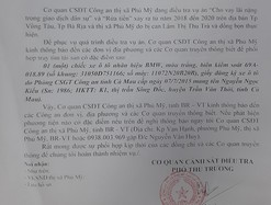 Công an truy tìm chiếc ô tô BMW liên quan vụ án của bà Lâm Thị Thu Trà