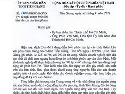 Tiền Giang đề nghị mượn TP.HCM 500.000 liều vaccine Vero Cell