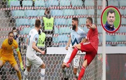 Dzuyba hai lần đốt lưới TM của Atletico, Nga lên đầu