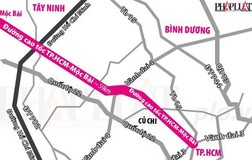 Đầu tư xây dựng dự án cao tốc TP.HCM - Mộc Bài
