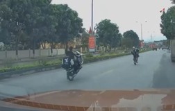 Vụ chạy xe máy 'bốc đầu': 2 thanh niên dương tính ma túy