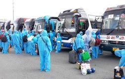 Tỉnh Long An đang chăm sóc hơn 400 người dân về quê tự phát