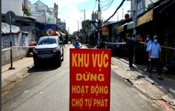 TP.HCM: Dân sống gần chợ tự phát an tâm không sợ lây nhiễm COVID-19.
