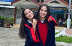 Chị em song sinh ở Bình Dương đậu thủ khoa, á khoa cùng ngành y