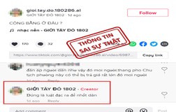 Đăng tin sai để thu hút bán hàng, 1 TikToker ở Cần Thơ bị phạt