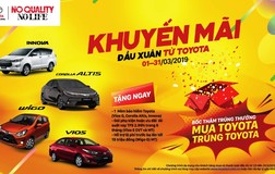 Toyota bất ngờ tung ra hàng loạt ưu đãi với các dòng xe