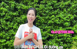 MC Quỳnh Hoa hát 'Những trái tim nghĩa tình' cảm ơn tình nguyện viên mùa dịch