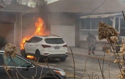 Xe Santa Fe dễ tự cháy vì lý do này