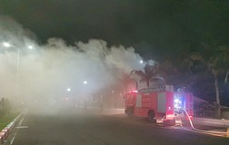 Cháy quán bar Sands Bay Club bên bờ biển Phú Yên 