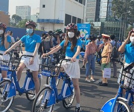 Chính thức khai trương dịch vụ xe đạp công cộng ở TP.HCM