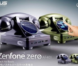 Smartphone dáng “cổ điển” Zenfone zero