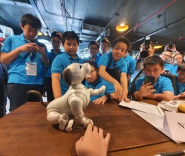 Các 'nhà khoa học nhí' tranh tài sáng tạo với công nghệ MESH