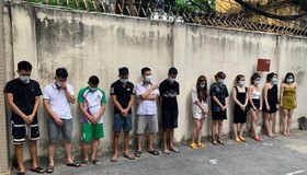 Bất chấp lệnh cấm, 42 nam nữ vẫn ‘bay lắc’ giữa dịch COVID-19