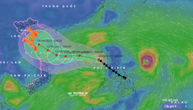 Bão Conson đã vào Biển Đông, quần đảo Hoàng Sa gió giật cấp 13 rất nguy hiểm