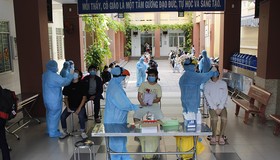 Phú Nhuận xét nghiệm hơn 1500 thí sinh thi tốt nghiệp THPT