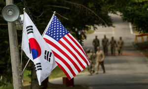 Triều Tiên cáo buộc Mỹ đang xúc tiến lập liên minh ‘NATO châu Á'. Ảnh: REUTERS