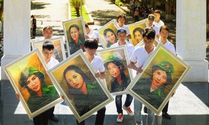 Thần tốc phục dựng ảnh cho 10 nữ thanh niên xung phong ở Ngã ba Đồng Lộc