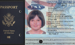 Hộ chiếu Mỹ có thông tin nơi sinh. Ảnh: PAPERTOTRAVEL