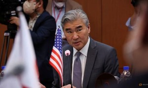 Đặc phái viên của Mỹ về Triều Tiên – ông Sung Kim. Ảnh: REUTERS