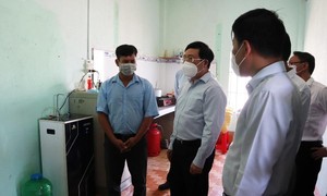 Phó Thủ tướng thăm người dân điểm dân cư Thanh Hòa vùng biên tỉnh Bình Phước