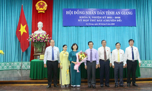 Nữ Giám đốc Sở Xây dựng được bầu làm Phó Chủ tịch UBND tỉnh An Giang