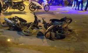 Tai nạn chết người, một tài xế chạy xe máy khỏi hiện trường