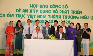 Công bố đề án phát triển văn hóa ẩm thực Việt thành thương hiệu quốc gia 