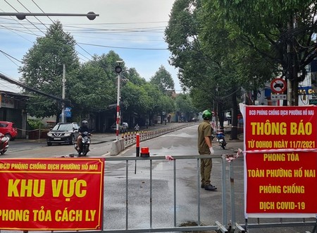 Đồng Nai thêm 161 ca COVID-19, riêng TP Biên Hòa hơn 100 ca