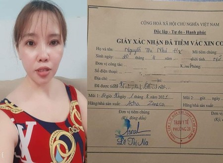 Chị thợ may: ‘Tôi không ngờ được tiêm vaccine nhanh như vậy!’