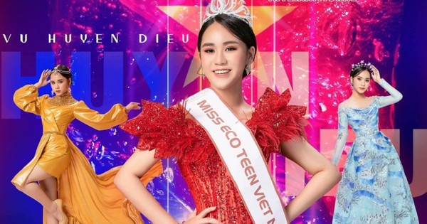 Đại diện 14 tuổi của Việt Nam- Bella Vũ đăng quang Miss Eco Teen International