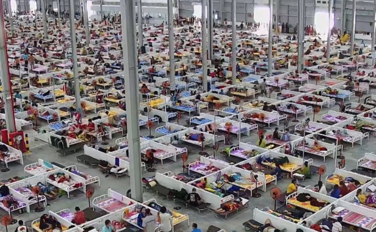 Video: Bên trong khu điều trị 13.000 F0 tại Bình Dương