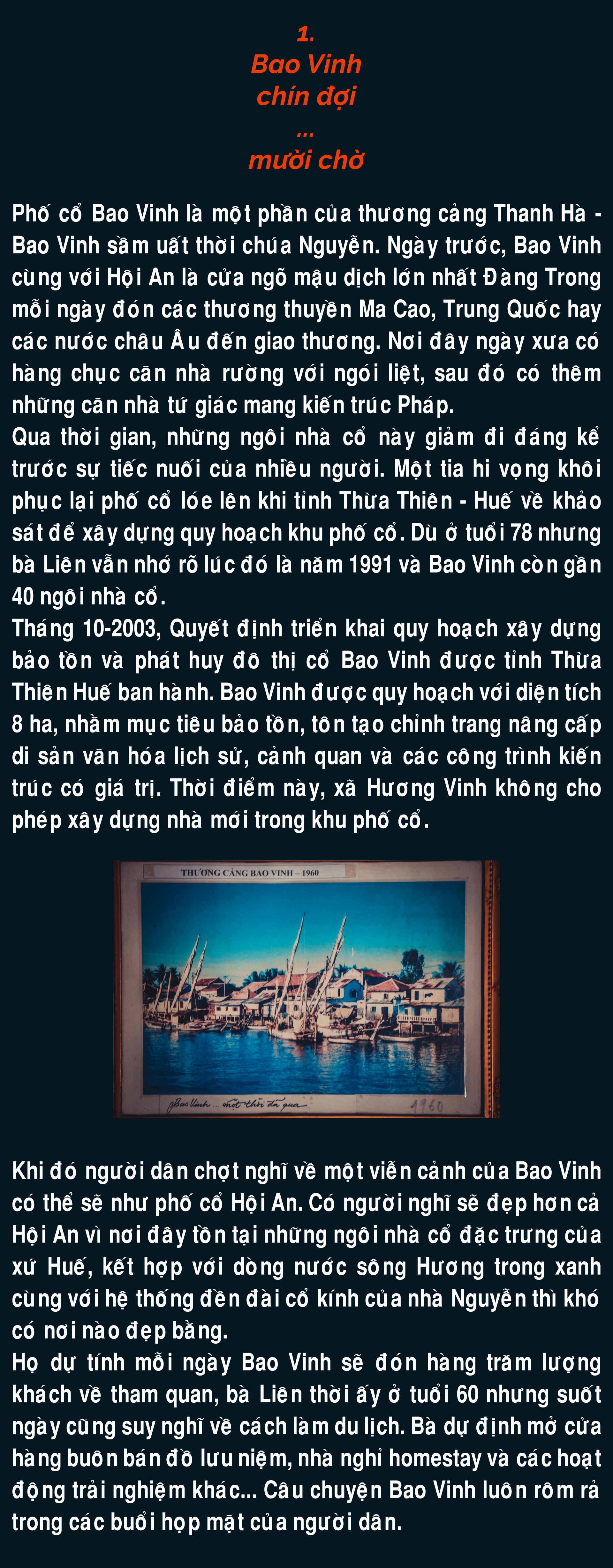 Bao Vinh: Cuộc ‘tháo chạy’ khỏi phố cổ - ảnh 2