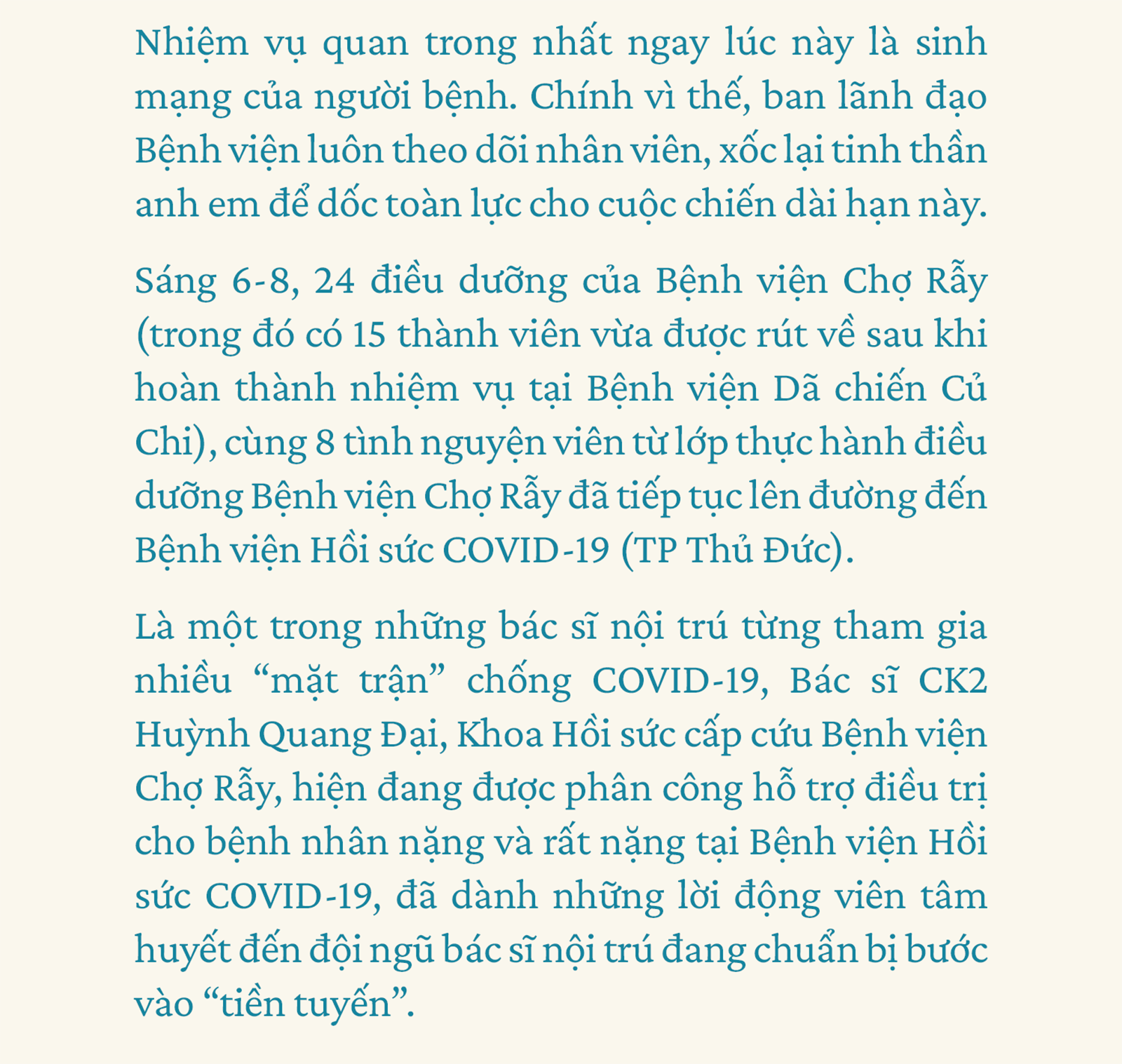 Chuyện Khu điều trị COVID-19: ‘Con ở nhà ngoan, ba mẹ đi bắt ‘con COVID’ rồi về - ảnh 25