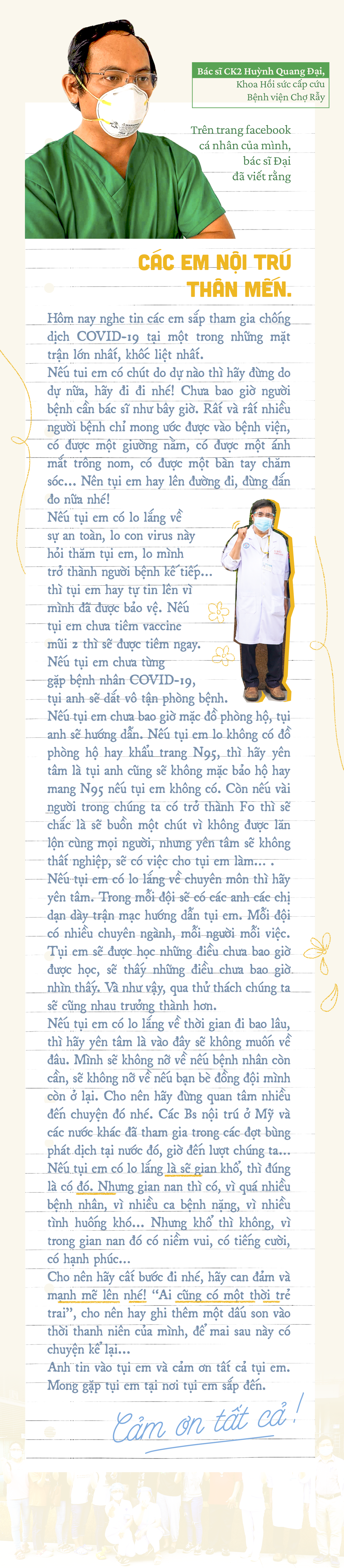 Chuyện Khu điều trị COVID-19: ‘Con ở nhà ngoan, ba mẹ đi bắt ‘con COVID’ rồi về - ảnh 28