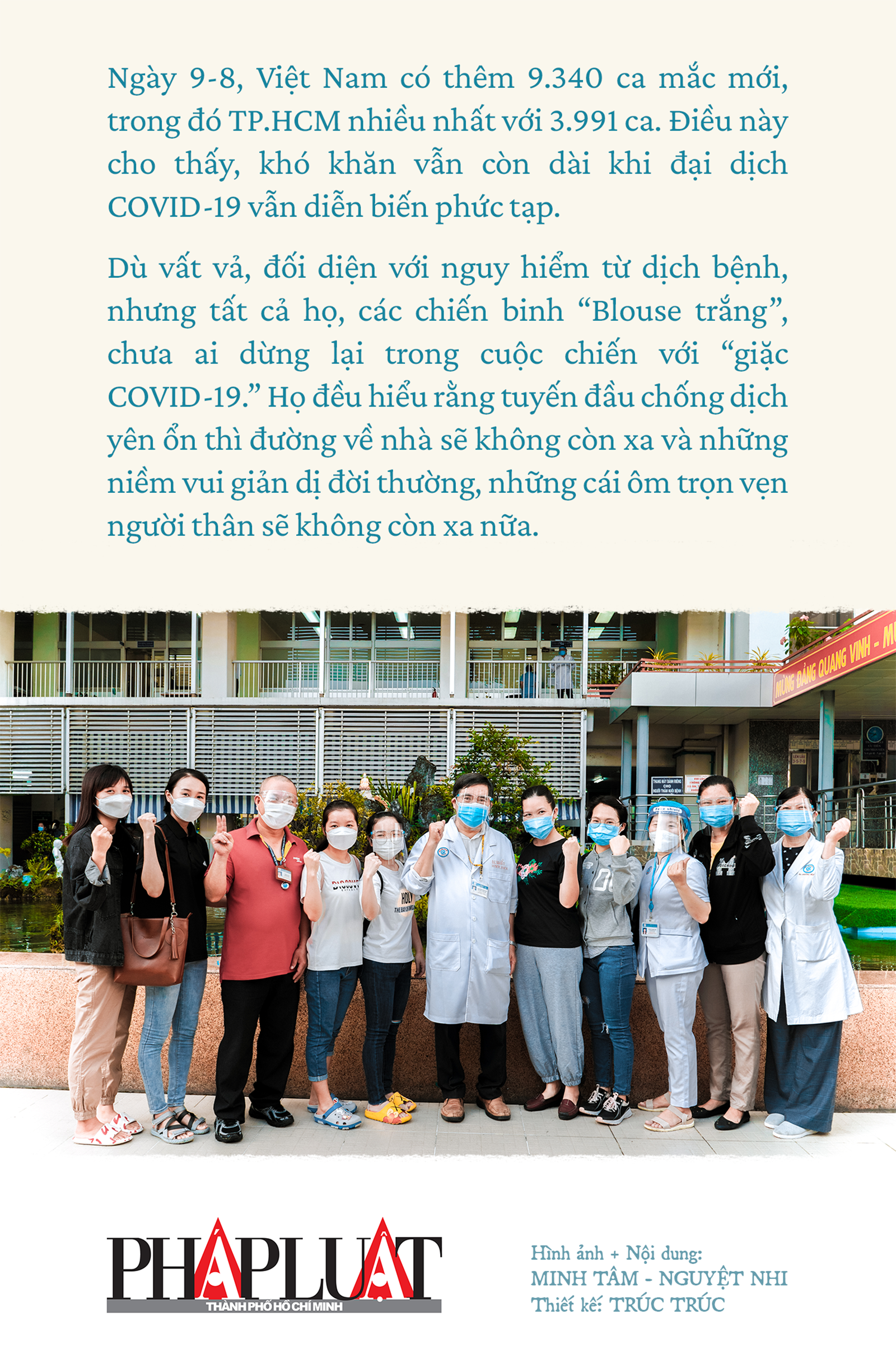 Chuyện Khu điều trị COVID-19: ‘Con ở nhà ngoan, ba mẹ đi bắt ‘con COVID’ rồi về - ảnh 30