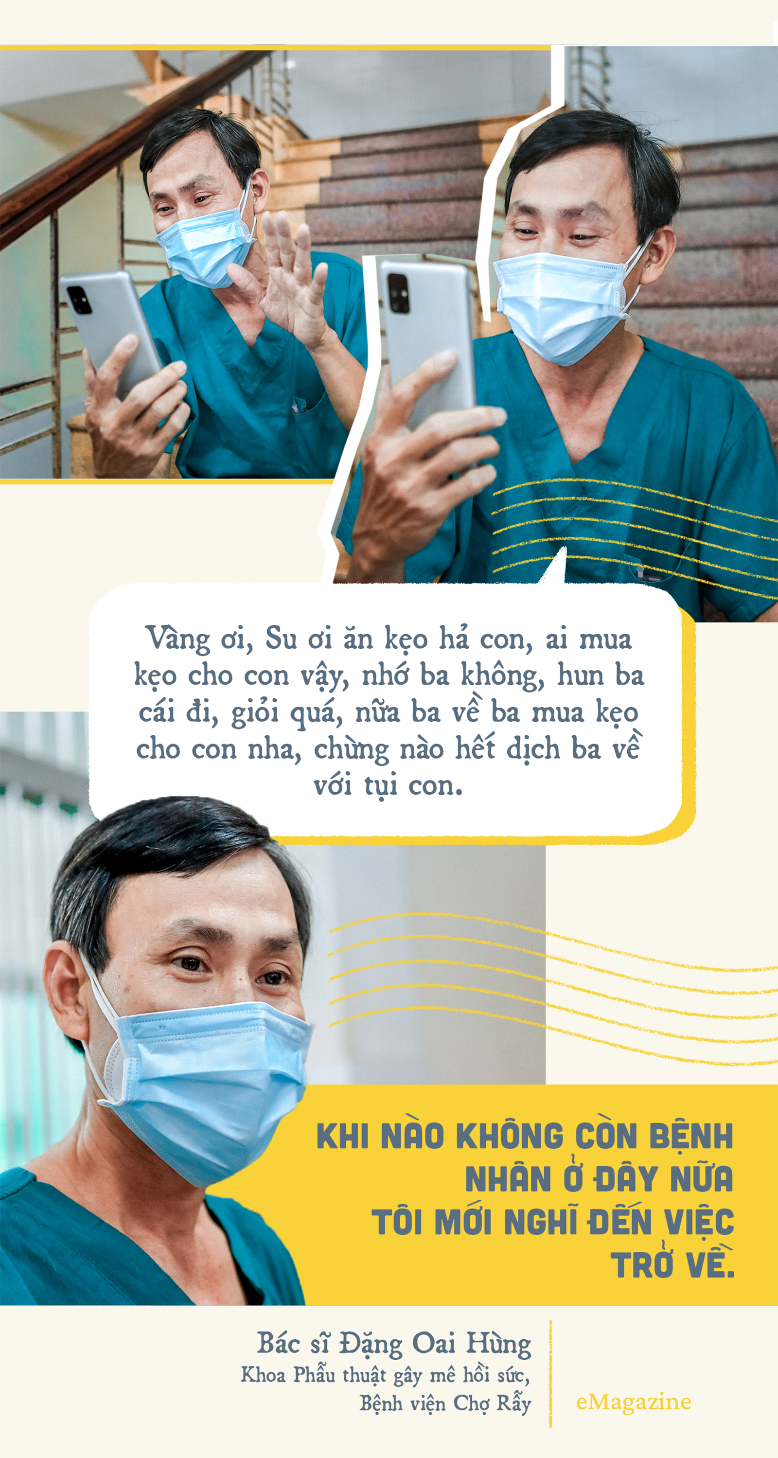 Chuyện Khu điều trị COVID-19: ‘Con ở nhà ngoan, ba mẹ đi bắt ‘con COVID’ rồi về - ảnh 5