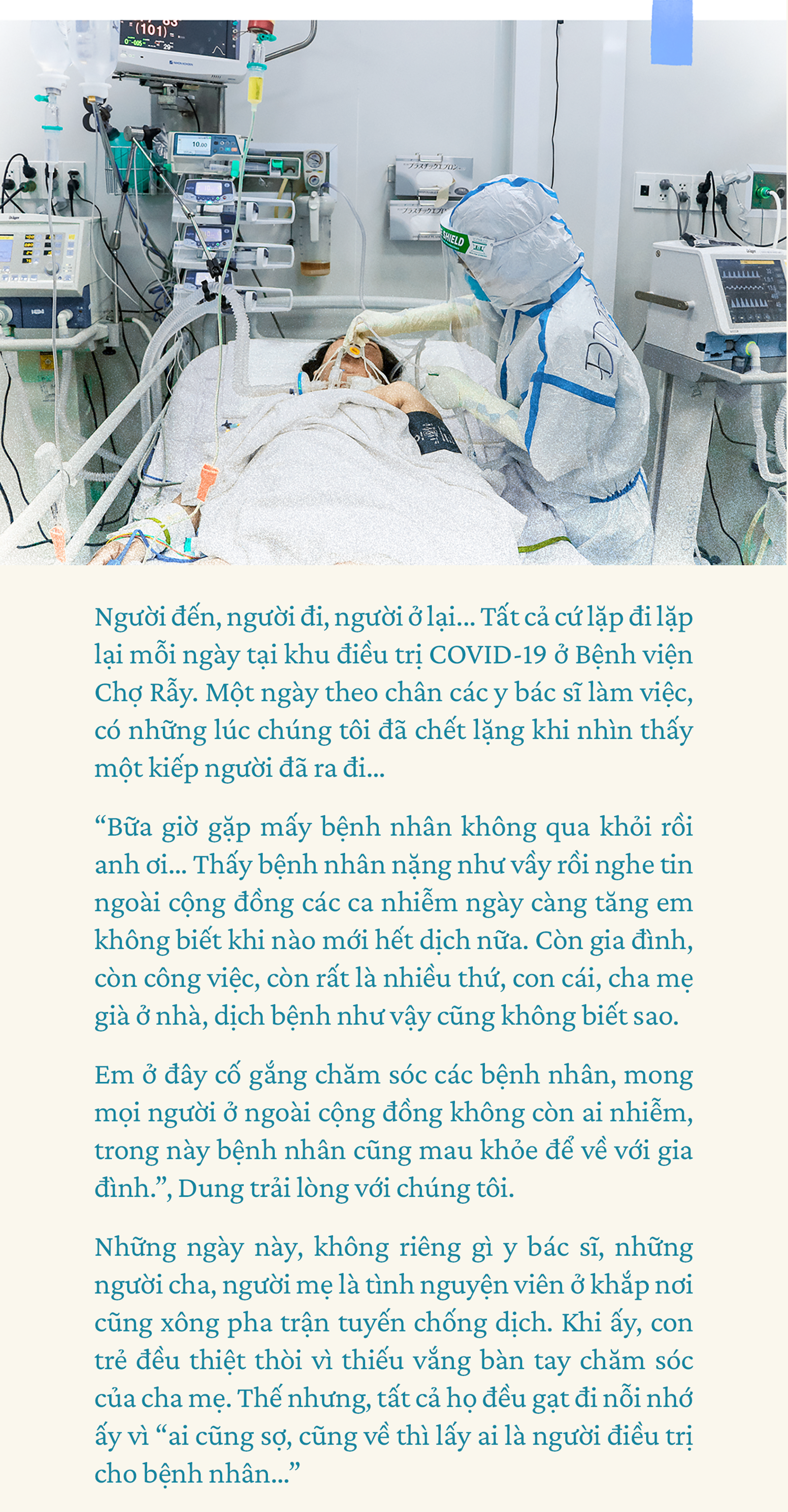 Chuyện Khu điều trị COVID-19: ‘Con ở nhà ngoan, ba mẹ đi bắt ‘con COVID’ rồi về - ảnh 9