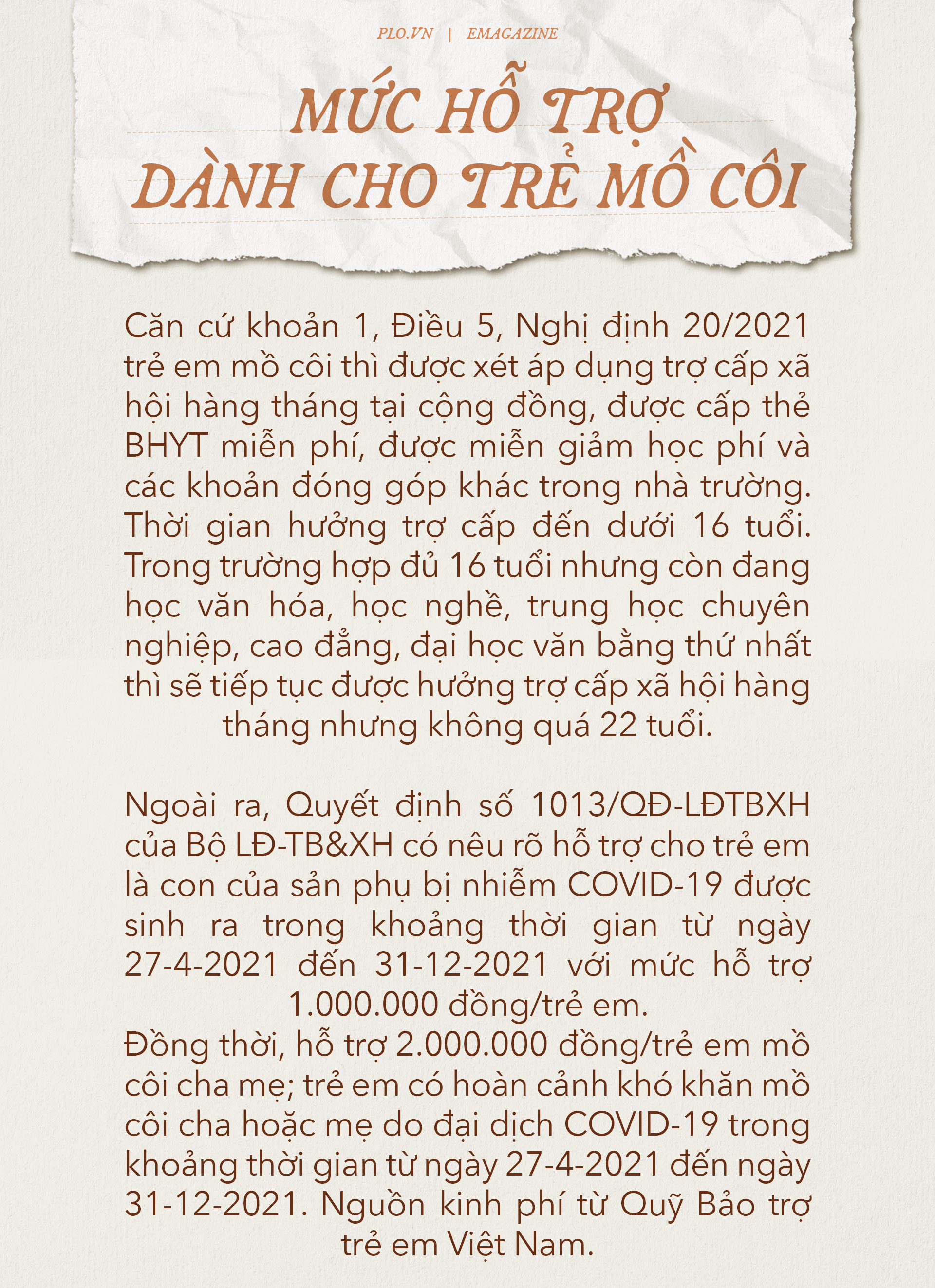 Mồ côi do COVID-19: Em cần 1 gia đình!  - ảnh 22