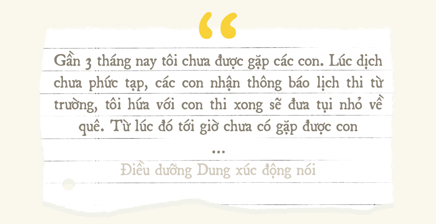 Chuyện Khu điều trị COVID-19: ‘Con ở nhà ngoan, ba mẹ đi bắt ‘con COVID’ rồi về - ảnh 12