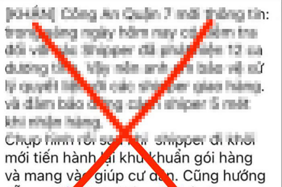 Sự thật về thông tin 12 Shipper dương tính COVID tại quận 7 | An ninh trật tự - Vimarsana News
